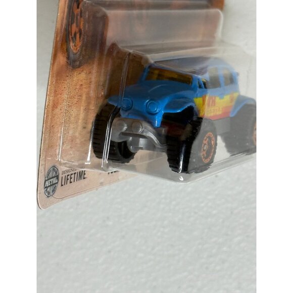 Matchbox 2024 Volkswagen Beetle 4x4 12/125 – Blue Off-Road New on Card - Picture 3 of 5